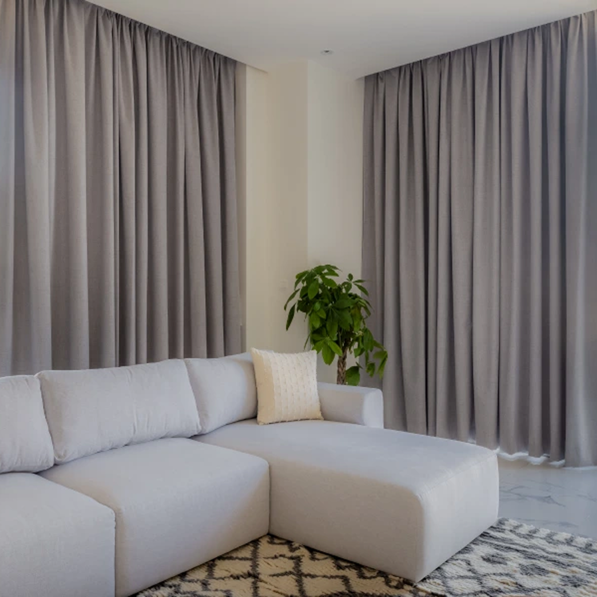 blackout curtains