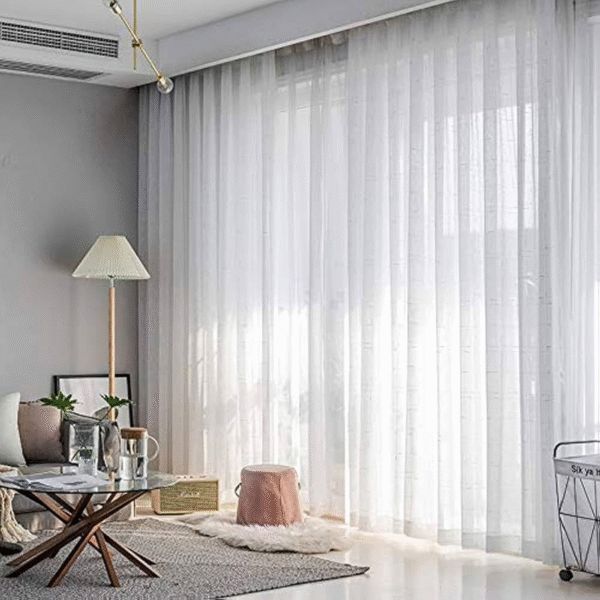 sheer curtains