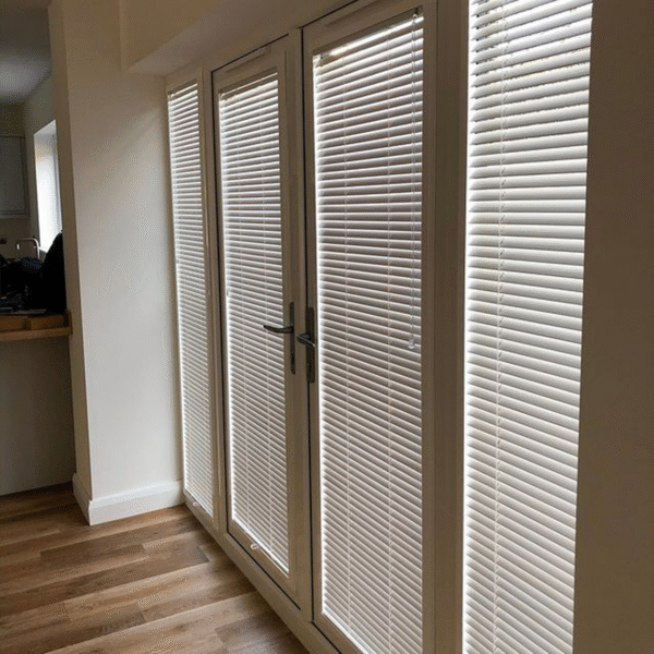 wooden blinds